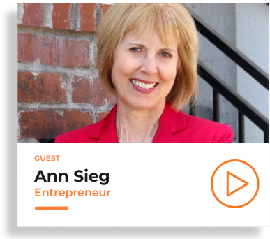Ann Sieg, Entrepreneur, Podcast Headshot