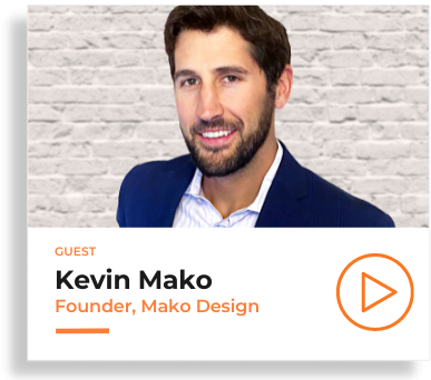 Kevin Make Founder, Mako Design Podcast Headshot