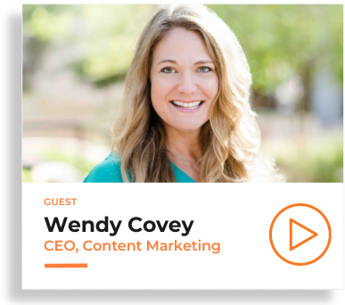 Wendy Covey, CEO Content Marketing Podcast Headshot