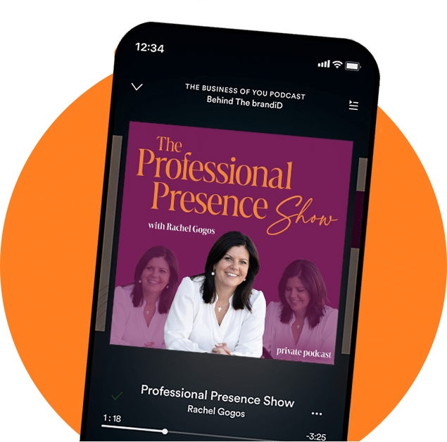 The Professional Presence Show on a Mobile Phone
